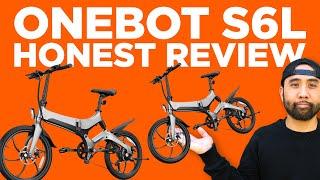 ONEBOT S6L Foldable E-Bike: Compact and Stylish but Needs Power - Full Review! | RunPlayBack
