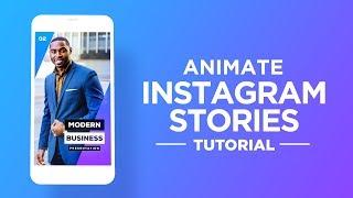Animate Instagram Story in After Effects - After Effects Tutorial