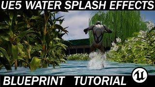 Let's Build the RPG! - 21 - Niagara Water Footstep Splash Effects - UE5 Blueprint Tutorial