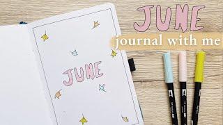 BULLET JOURNAL SETUP | june 2022 (heartstopper theme)