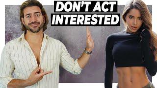 How To Attract A Woman Who Is NOT Interested | Alex Costa