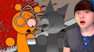 SPRUNKI THE HORROR MOVIE?! Sprunki House of Horrors Complete Series @DanAnimation_ REACTION!