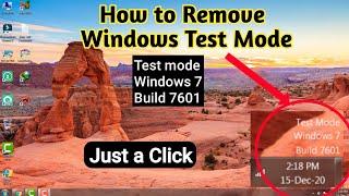 How to Disable Test Mode in Windows 7 | Windows 7 Test Mode Disable | Amit Awesome Tech|