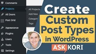 Make a Custom Post Type in WordPress