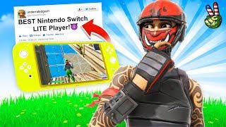 Best Fortnite Nintendo Switch Lite Player!