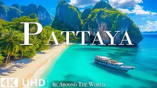 FLYING OVER PATTAYA - Amazing Beautiful Nature &  Relaxing Music