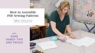 How to Assemble PDF Patterns from Love Notions