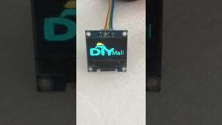 DIYmalls 0.96" inch OLED Display Module IIC 128x64 SSD 1306 Yellow+Blue