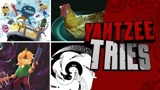 Tiny Terry's Turbo Trip, Arctic Eggs, Ants Took My Eyeball and Hauntii | Yahtzee Tries