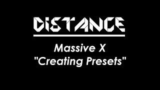 Creating presets for Massive X (twisted basses)