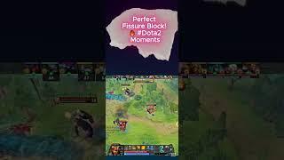 Perfect Fissure Block!  #Dota2Moments #dota2  #earthshaker  #gaming #games