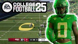 Oregon Ducks Is The #1 TEAM In College Football 25! THIS DEFENSE IS SO LOCKDOWN INTS ALL GAME!