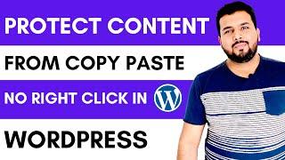 How to Disable Copy Paste to Protect Your Content in Wordpress