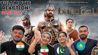 BAAHUBALI FULL MOVIE REACTION (Part 3/4) | The Beginning | Prabhas | 4 Idiots REACT