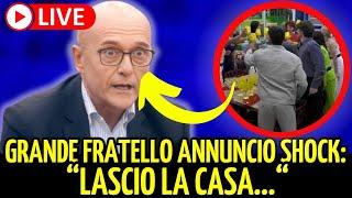 INCREDIBILE. GRANDE FRATELLO VIP ANNUNCIO SHOCK: "LASCIO LA CASA..." FAN INCREDULI