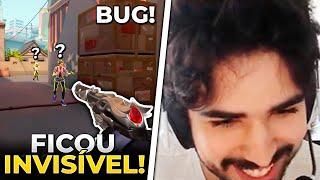 BUG NO VALORANT DEIXOU STREAMER INVISÍVEL (ROUBADO)! ASPAS VENCEU O CLUTCH DE WAYLAY - CLIPS