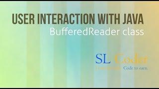 BufferedReader - how to get user input to java program