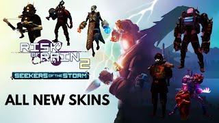 Risk of Rain 2: Seekers of the Storm New Skins ALL NEW SKINS ALLE NEUEN SKINS aus dem DLC