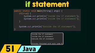 if Statement in Java