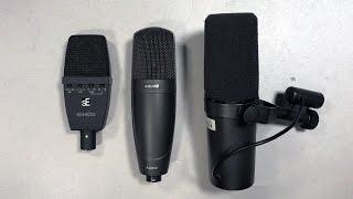 Condenser Alternatives to Shure SM7b