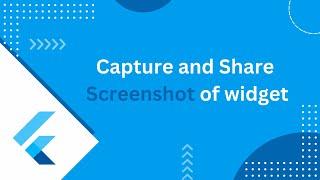 Flutter: How to Capture and Share Widget Screenshots to WhatsApp, Instagram, Telegram, Facebook, etc