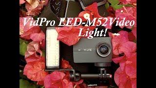 Reviewed VidPro's LED Light For Action Cameras @ Night!