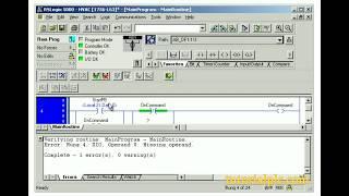 Rslogix 5000 Editing Ladder Logic with Online