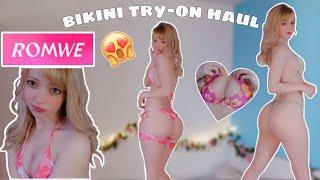 BIKINI  try on haul ROMWE !