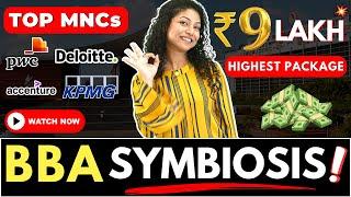 BBA 2024 Symbiosis International University! Colleges, Eligibility, Fees, Package! #bba #symbiosis