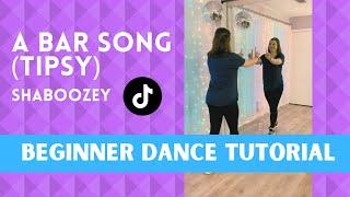  "A BAR SONG" Dance | Shaboozey | TikTok (BEGINNER DANCE TUTORIAL), Back-view & Step-by-Step! 