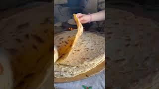 Слоеный хлеб #хлеб #слоеный #лепешка #лезгинскаякухня #дагестанскаякухня #докузпаринскийрайон #тесто
