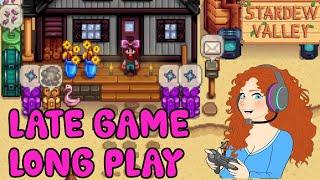 Stardew Valley Late Game Long Play -No Commentary