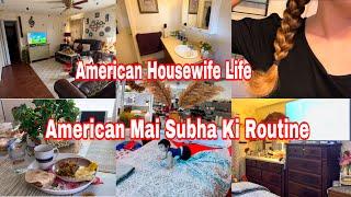 America Mai Subha Ki Routine || American Housewife Life || USA Mom Daily Life Routine || Tayba vlogs