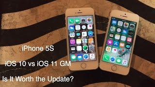 iPhone 5S iOS 10 vs iOS 11... Is It Worth the Update?