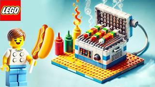 How I Build Giant LEGO BBQ grill  Lego Auto Tech