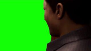 Mortal Kombat 1 Johnny Cage opens the door "what in the actual f..." green screen