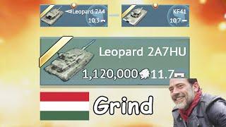 Grind Leopard 2A7HU, But Using Only Hungarian Tanks