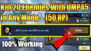 Kill 20 Enemies With UMP45 In Any Mode In 1-Minute MONIKA