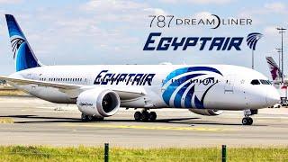 EGYPTAIR Boeing 787-9 Dreamliner |  Cairo to Paris   [FULL FLIGHT REPORT]