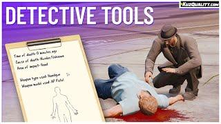 FiveM Script | Detective tools [Standalone, ESX + QB] | KuzQuality