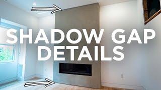 Modern renovation with shadow gap details | Site Visit