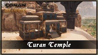 HOW TO BUILD A TURAN TEMPLE [SPEED BUILD] - CONAN EXILES