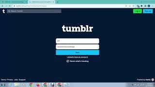 How to Create Tumblr Account and Share Post?