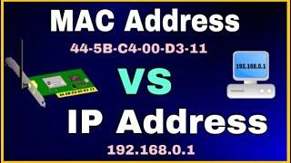 MAC address vs IP address - What's the difference?