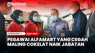 Cegah Maling Cokelat Hingga Hampir Dijerat UU ITE, Kini Pegawai Alfamart Naik Jabatan