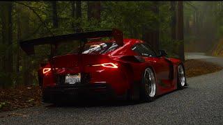 HKS Widebody Supra |4K|