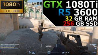 Counter Strike 2 | 1080p | GTX 1080 Ti | Ryzen 5 3600 | 32GB RAM | 256GB SSD