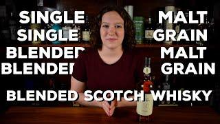 Types of Scotch Whisky: Single Malt vs. Blended Scotch Whisky