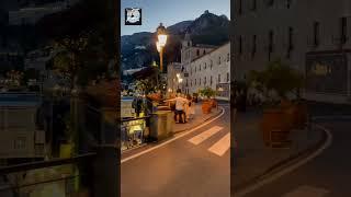 How beautiful Amalfi on the Amalfi Coast is  #amalfi #amalficoast #italy #romance #lights mp4