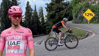 Giro D'Italia 2024 - How long can I keep up with Tadej?